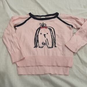 Gap 5 pale pin blue Yorker dog sweater worn once